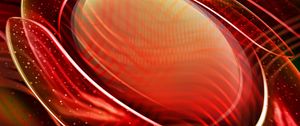 Preview wallpaper round, oval, red, line