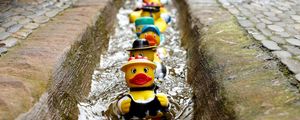 Preview wallpaper rubber ducks, toys, water