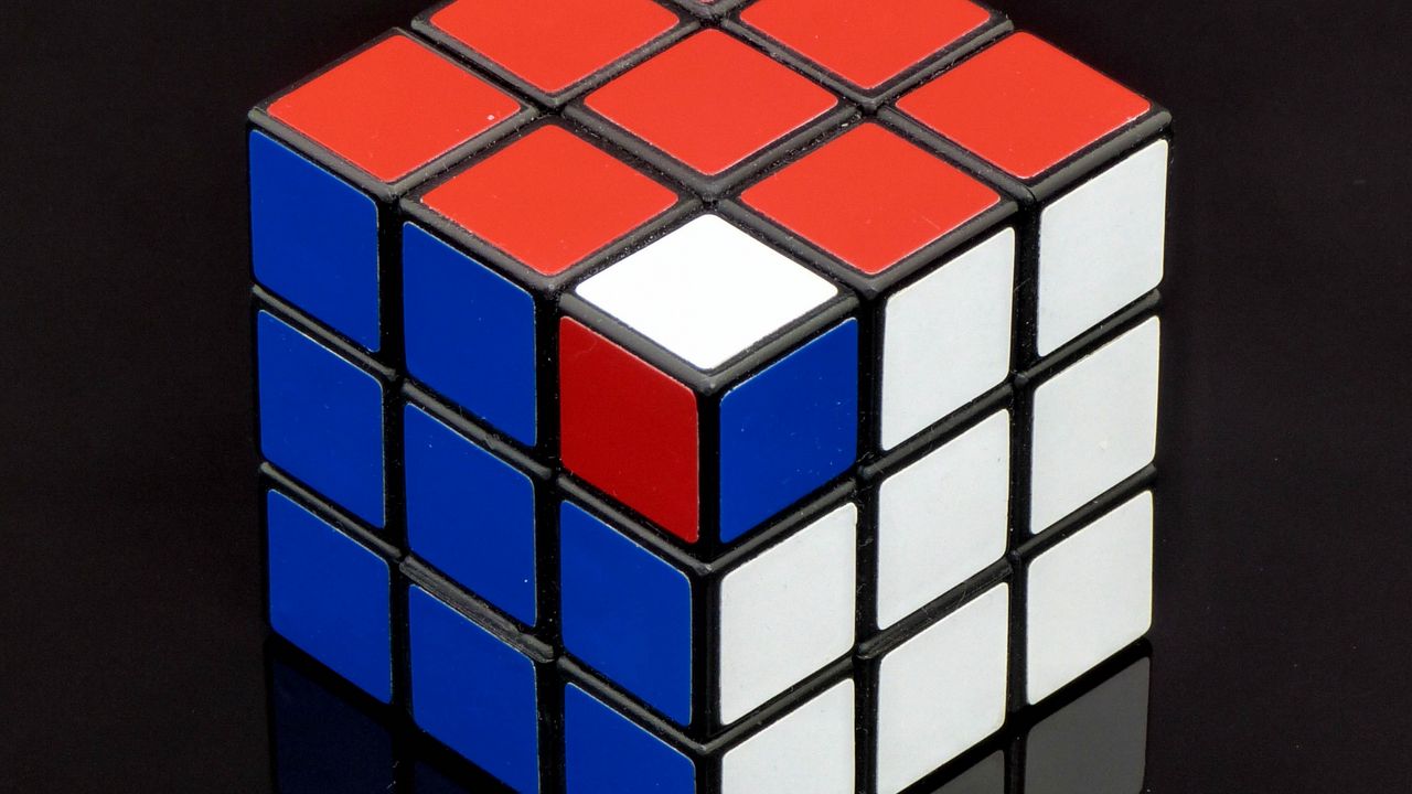 Wallpaper rubiks cube, cube, edges, colorful