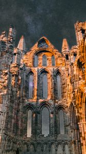 Preview wallpaper ruins, abbey, stone, gothic, architecture