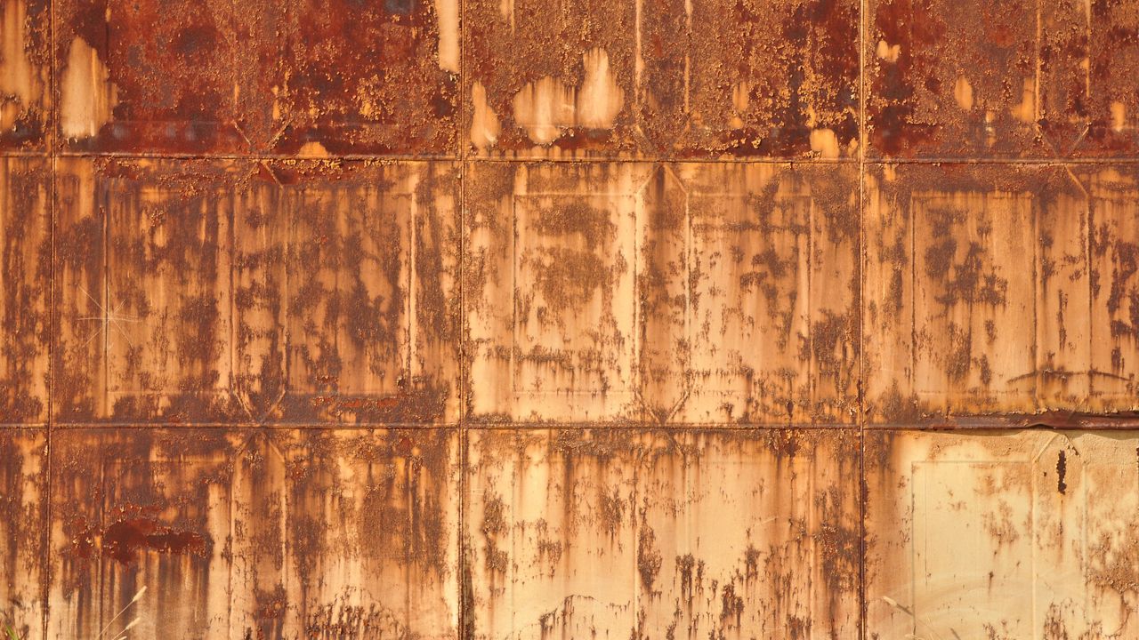 Wallpaper rust, surface, iron, texture, stains