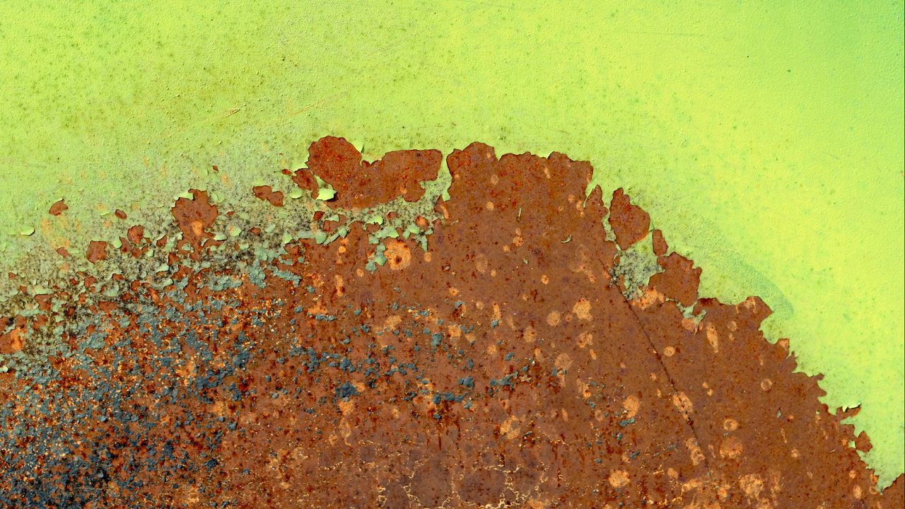 Wallpaper rust, surface, paint, texture