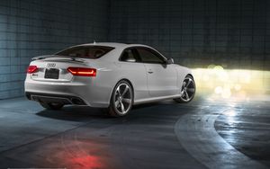 Preview wallpaper s5, audi, white, coupe