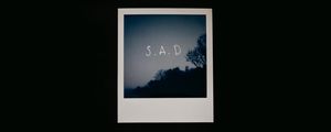 Preview wallpaper sad, word, abbreviation, photo