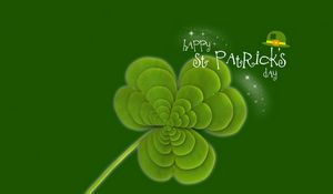 Preview wallpaper saint patrick, clover, trefoil