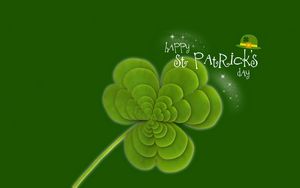 Preview wallpaper saint patrick, clover, trefoil