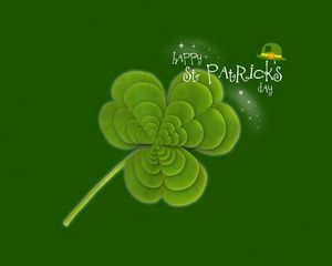 Preview wallpaper saint patrick, clover, trefoil