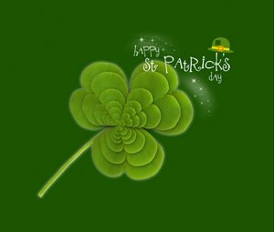 Preview wallpaper saint patrick, clover, trefoil