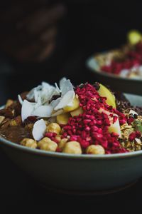 Preview wallpaper salad, nuts, berries