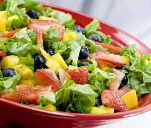 Preview wallpaper salad, vegetables, delicious, diet