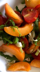 Preview wallpaper salad, vegetables, tomatoes, food