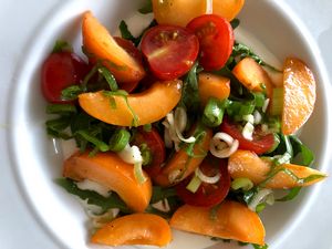 Preview wallpaper salad, vegetables, tomatoes, food