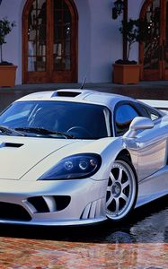 Preview wallpaper saleen, s7, front view, white