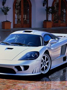 Preview wallpaper saleen, s7, front view, white