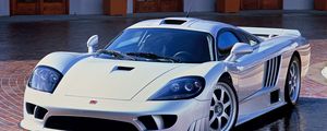 Preview wallpaper saleen, s7, front view, white