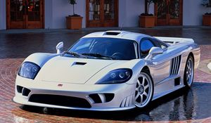 Preview wallpaper saleen, s7, front view, white