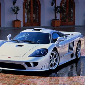 Preview wallpaper saleen, s7, front view, white