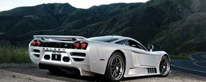 Preview wallpaper saleen, s7, rear view, silver