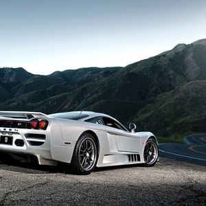 Preview wallpaper saleen, s7, rear view, silver