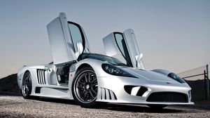 Preview wallpaper saleen, s7, supercar, side view, silver