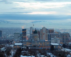 Preview wallpaper salt lake city, usa, city, buildings, architecture