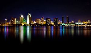 Preview wallpaper san - diego, night, california, usa