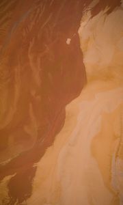 Preview wallpaper sand, aerial view, relief, texture, brown