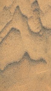 Preview wallpaper sand, aerial view, texture