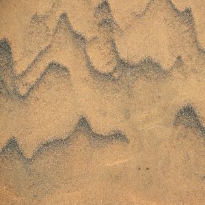Preview wallpaper sand, beach, trace, texture