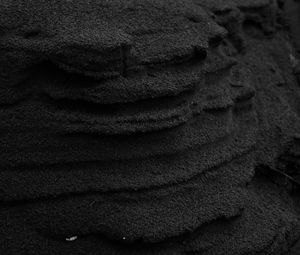 Preview wallpaper sand, black, grains, dark, texture