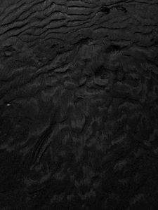 Preview wallpaper sand, black, relief, dark, desert, surface