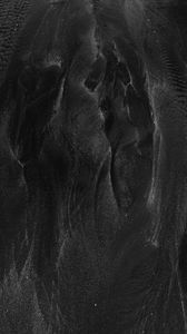 Preview wallpaper sand, black, relief, surface, granules