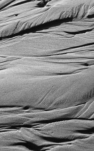 Preview wallpaper sand, bw, texture