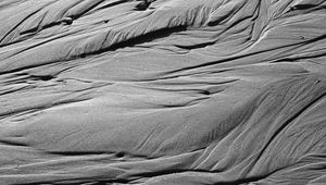 Preview wallpaper sand, bw, texture