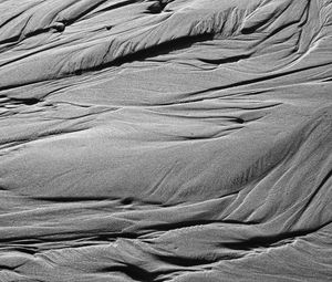 Preview wallpaper sand, bw, texture