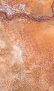Preview wallpaper sand, cranny, aerial view, texture