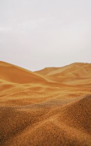 Preview wallpaper sand, desert, dunes, hilly