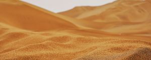 Preview wallpaper sand, desert, dunes, hilly