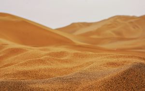 Preview wallpaper sand, desert, dunes, hilly