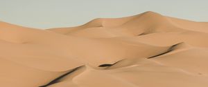 Preview wallpaper sand, desert, dunes, hills, shadow