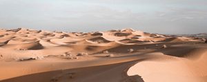 Preview wallpaper sand, desert, dunes, sky