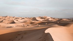 Preview wallpaper sand, desert, dunes, sky