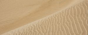 Preview wallpaper sand, desert, dunes, waves, trace