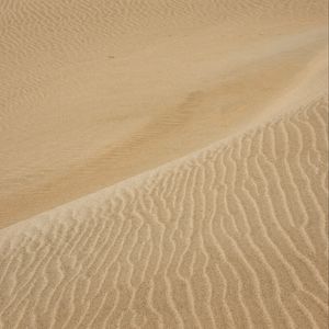 Preview wallpaper sand, desert, dunes, waves, trace