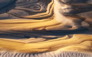 Preview wallpaper sand, desert, relief, lines