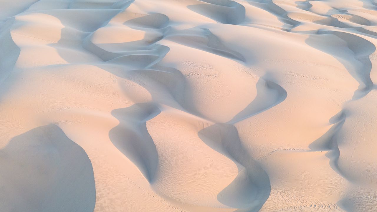 Wallpaper sand, desert, sandy, shadow