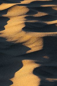 Preview wallpaper sand, desert, sandy, shadow, texture