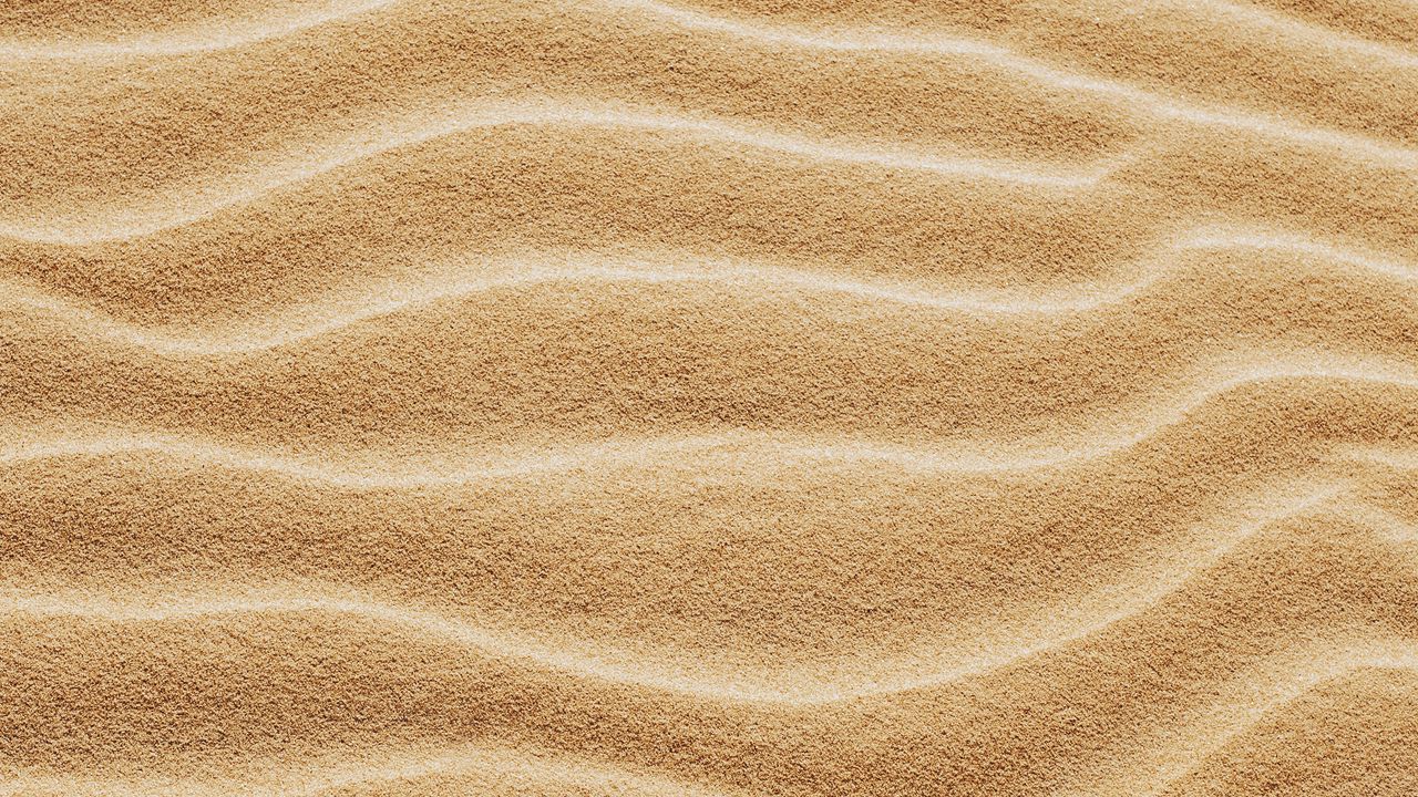 Wallpaper sand, desert, texture, waves