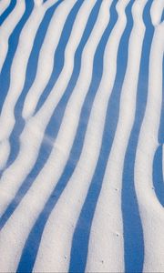 Preview wallpaper sand, desert, traces, waves, stripes, lines