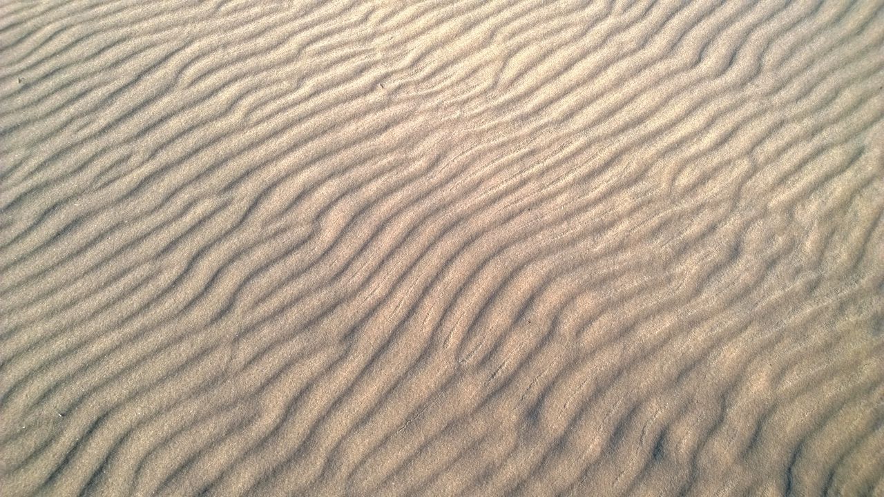 Wallpaper sand, desert, waves, relief, texture
